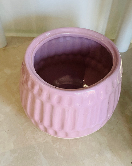 Pink Ceramic Plant Pot