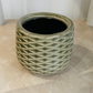Khaki Ceramic Succulent Planter, Indoor Plant Pot 5.5cm