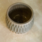 Grey Ceramic Succulent Planter / Plant Pot 5.5cm