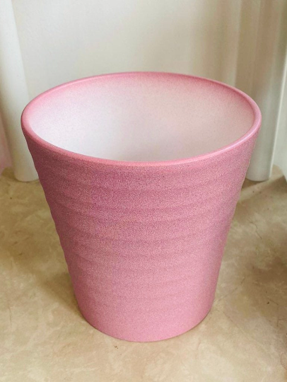 Pink Ceramic Plant Cover Pot