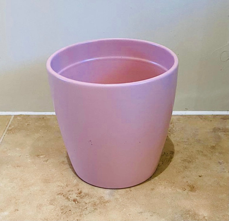 Pink Ceramic Plant Cover Pot