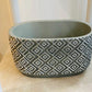 Grey and Silver Concrete Succulent Planter, Indoor Plant