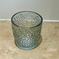 Green Glass Cover Pot