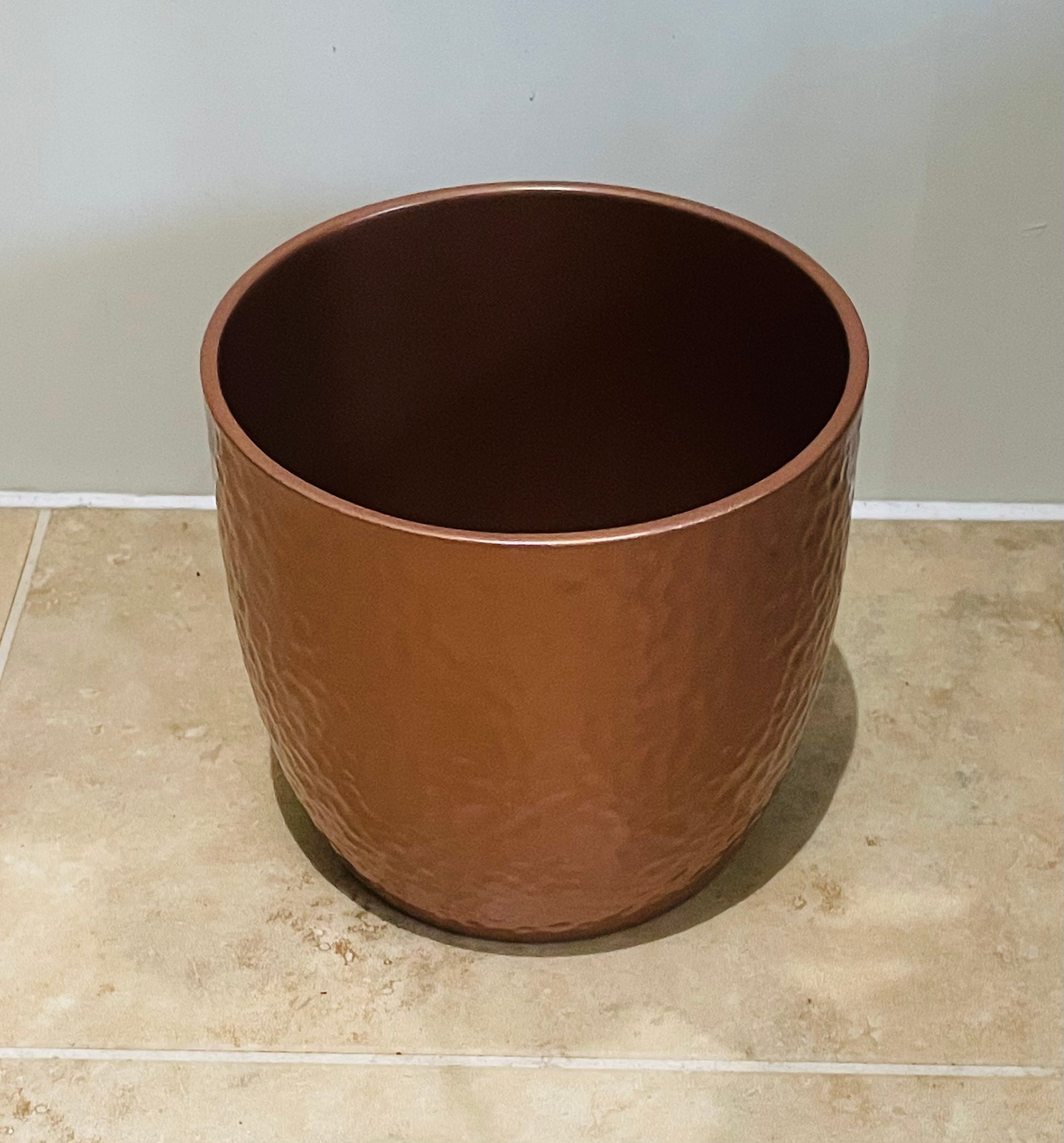 Bronze Ceramic Cover Pot