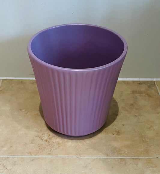 Lilac Ceramic Cover Pot
