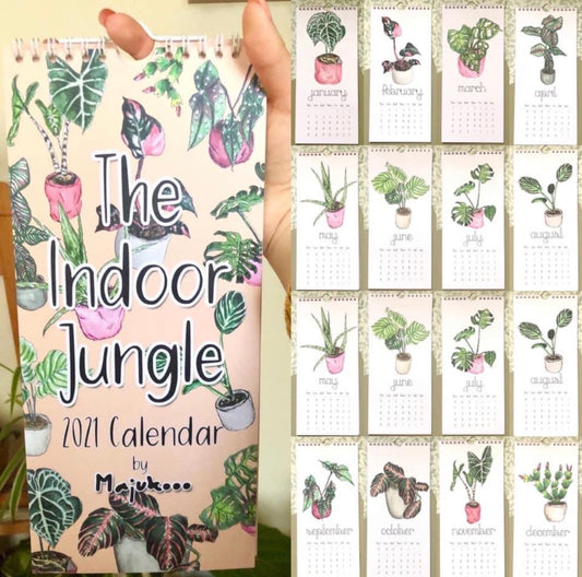 The Indoor Jungle 2021 Calender