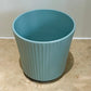 Pale Blue Ceramic Cover Pot
