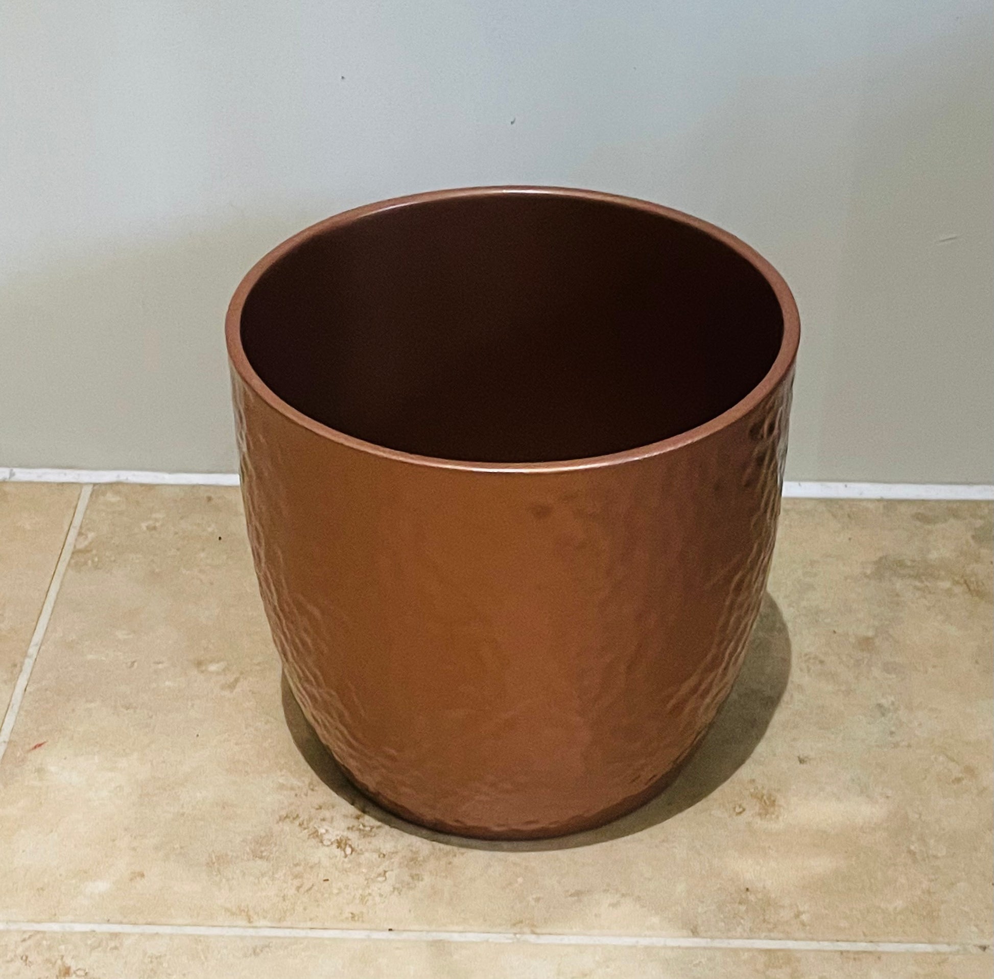 Bronze Ceramic Cover Pot